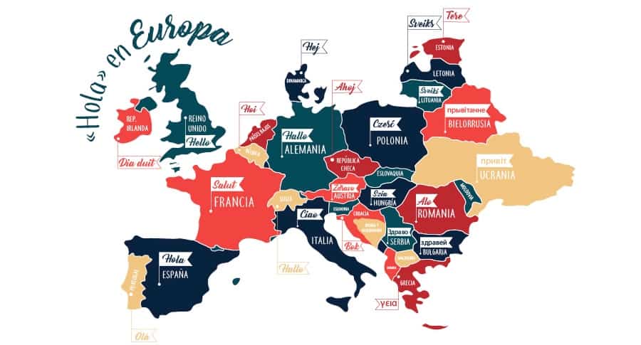 Lenguas más habladas en Europa | Hola Europa Iberia