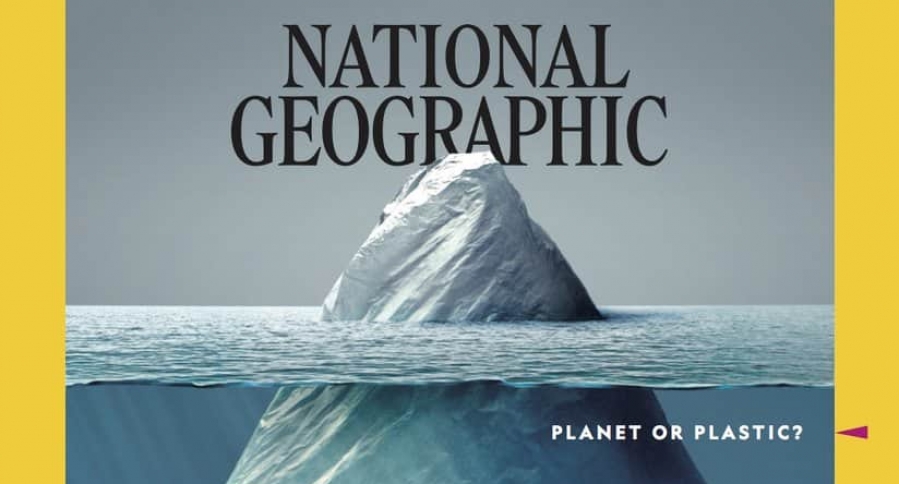 Nueva portada de National Geographic advierte sobre el uso de plásticos