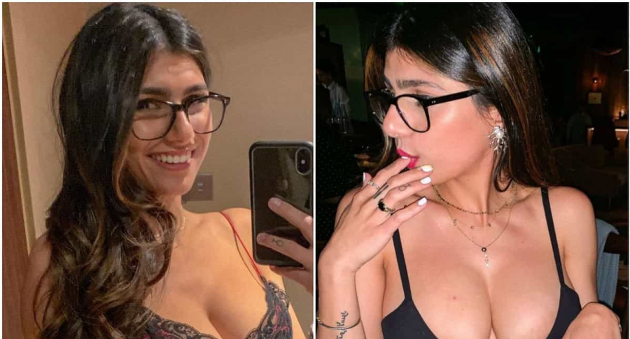 Mia khalifa con lentes porno Mia Khalifa Subasta Sus Gafas Para Ayudar Al Libano Por Explosion